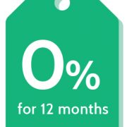 0 percent 12 months