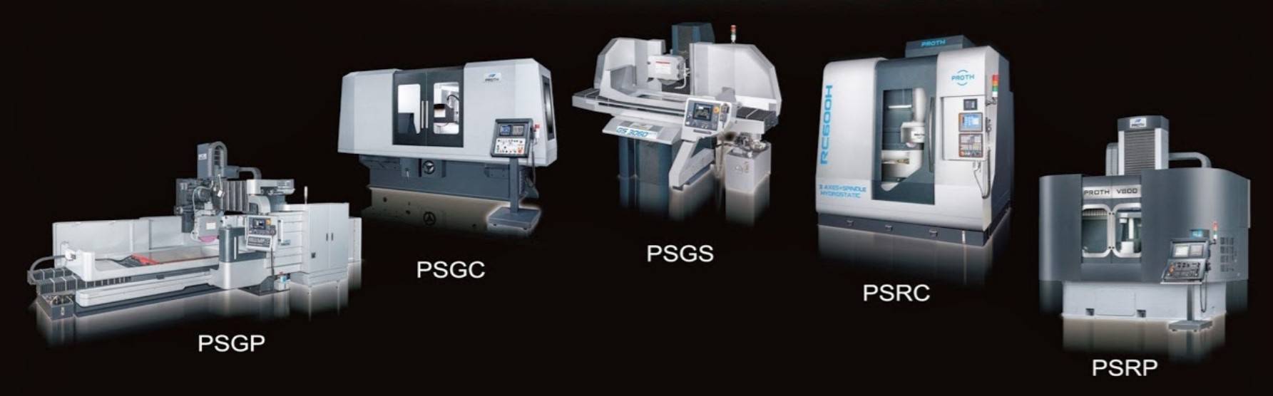 Proth surface grinders range