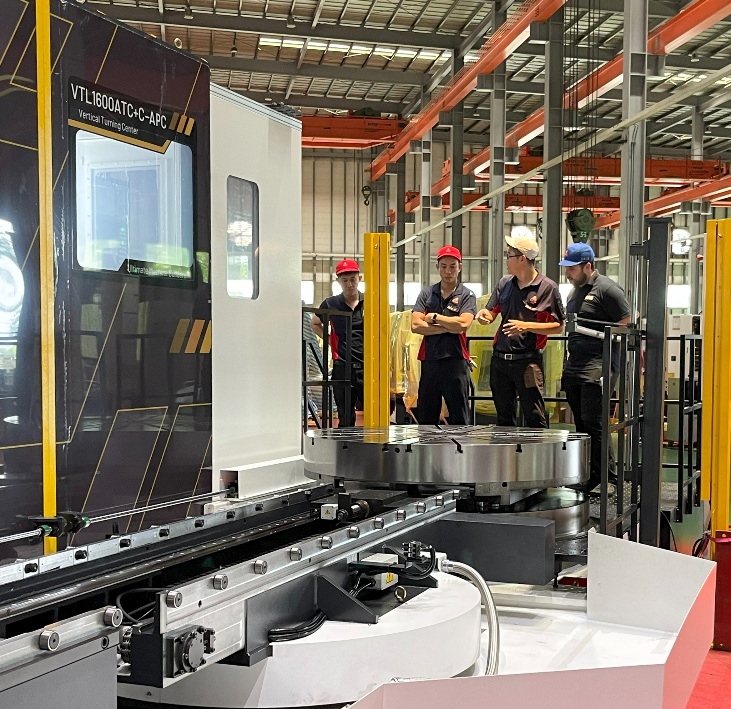 You Ji VTL1600ATC+C APC Vertical Lathe TDT Machine Tools